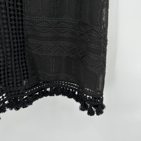 JOIE Eliska Tank Blouse in Black Caviar // XS - Picture 10 of 14